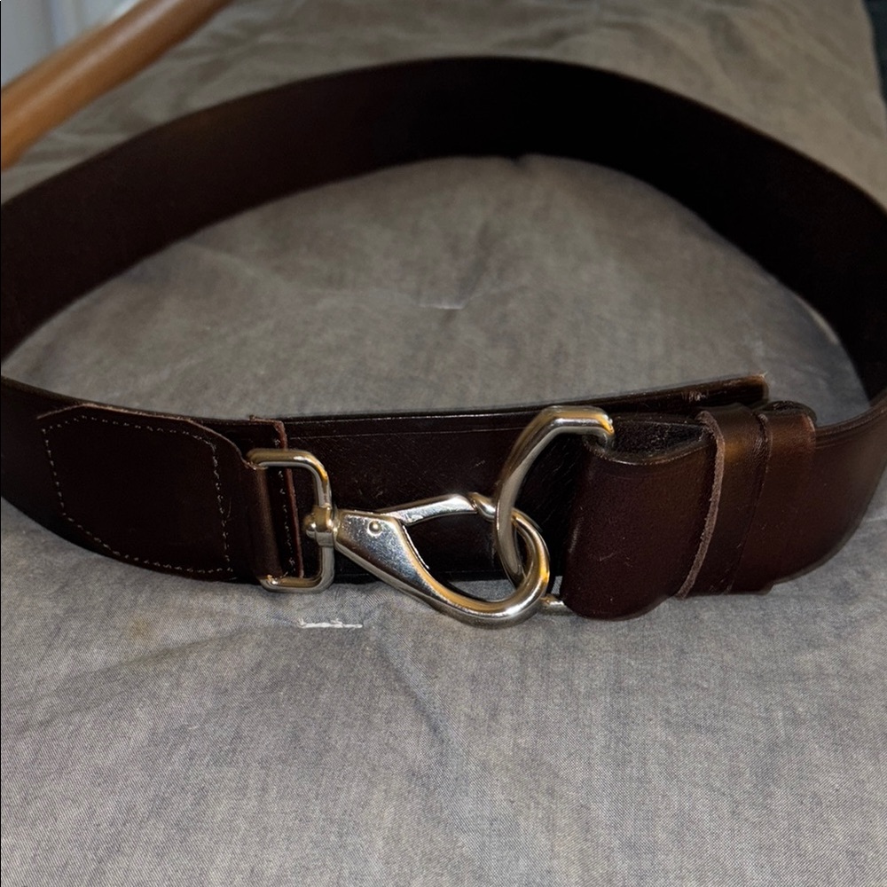 Woman’s Cole Haan Brown Leather Belt